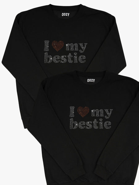 Załaduj obraz do przeglądarki galerii, 2PAK I Love My Bestie Crewneck Oversize