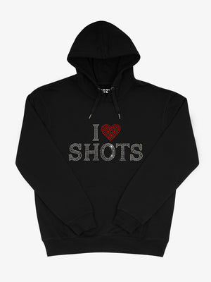 I Love Shots Regular Hoodie
