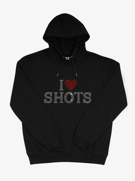 Załaduj obraz do przeglądarki galerii, I Love Shots Regular Hoodie