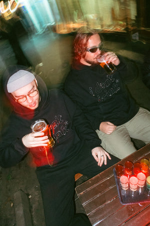 i Don't Drink Oversize Premium Hoodie