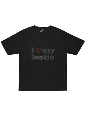 I Love My Bestie Boxy Premium T-shirt