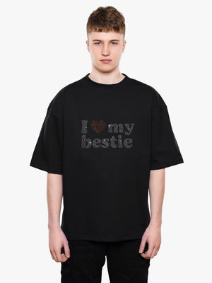 I Love My Bestie Boxy Premium T-shirt