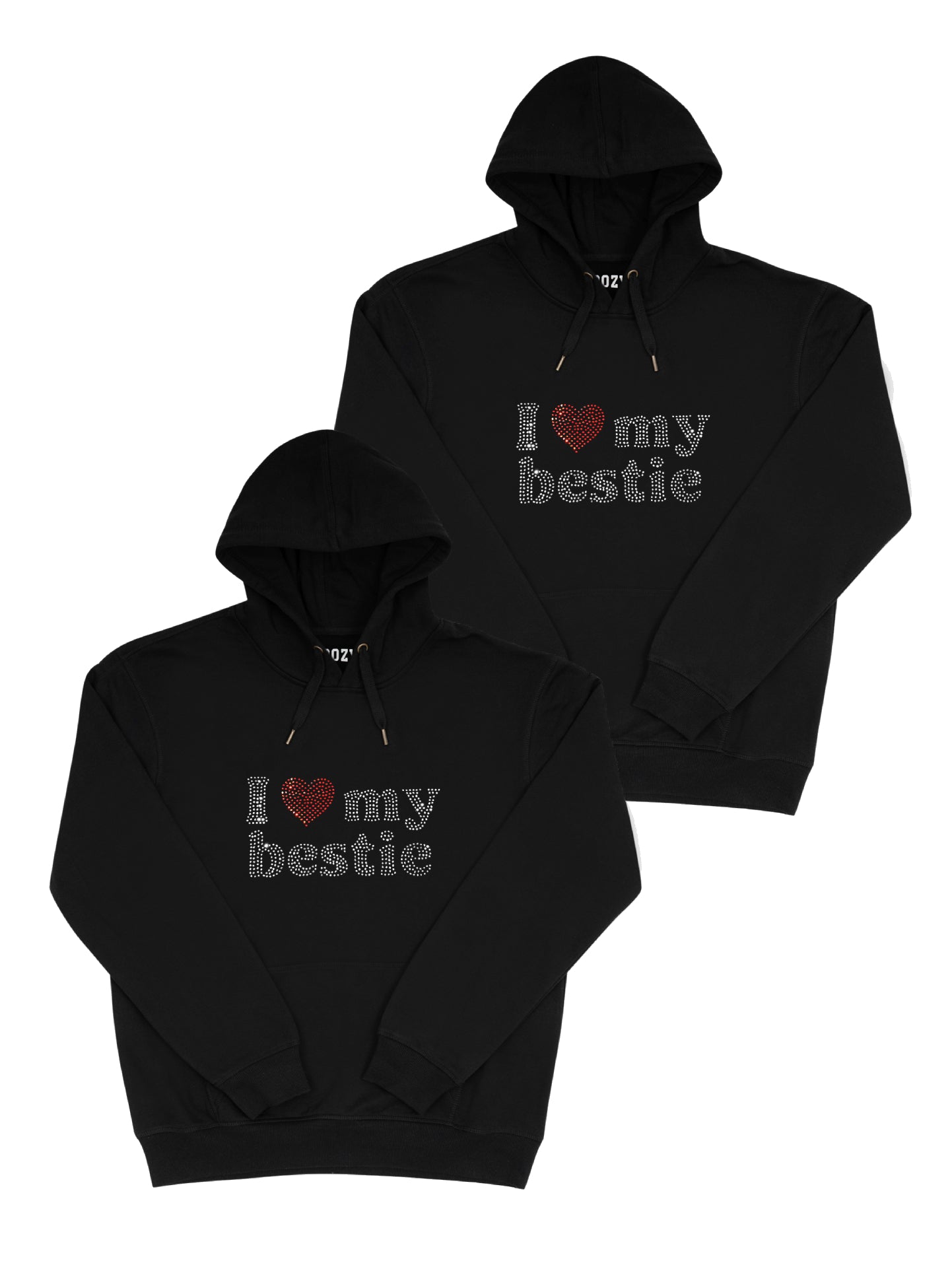 I Love My Bestie Regular Hoodie | OOZY