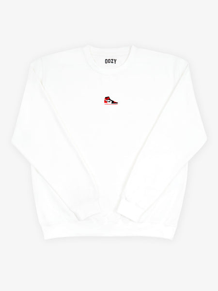 Załaduj obraz do przeglądarki galerii, Shoozy JRD Crewneck Biały - STOCK SALE