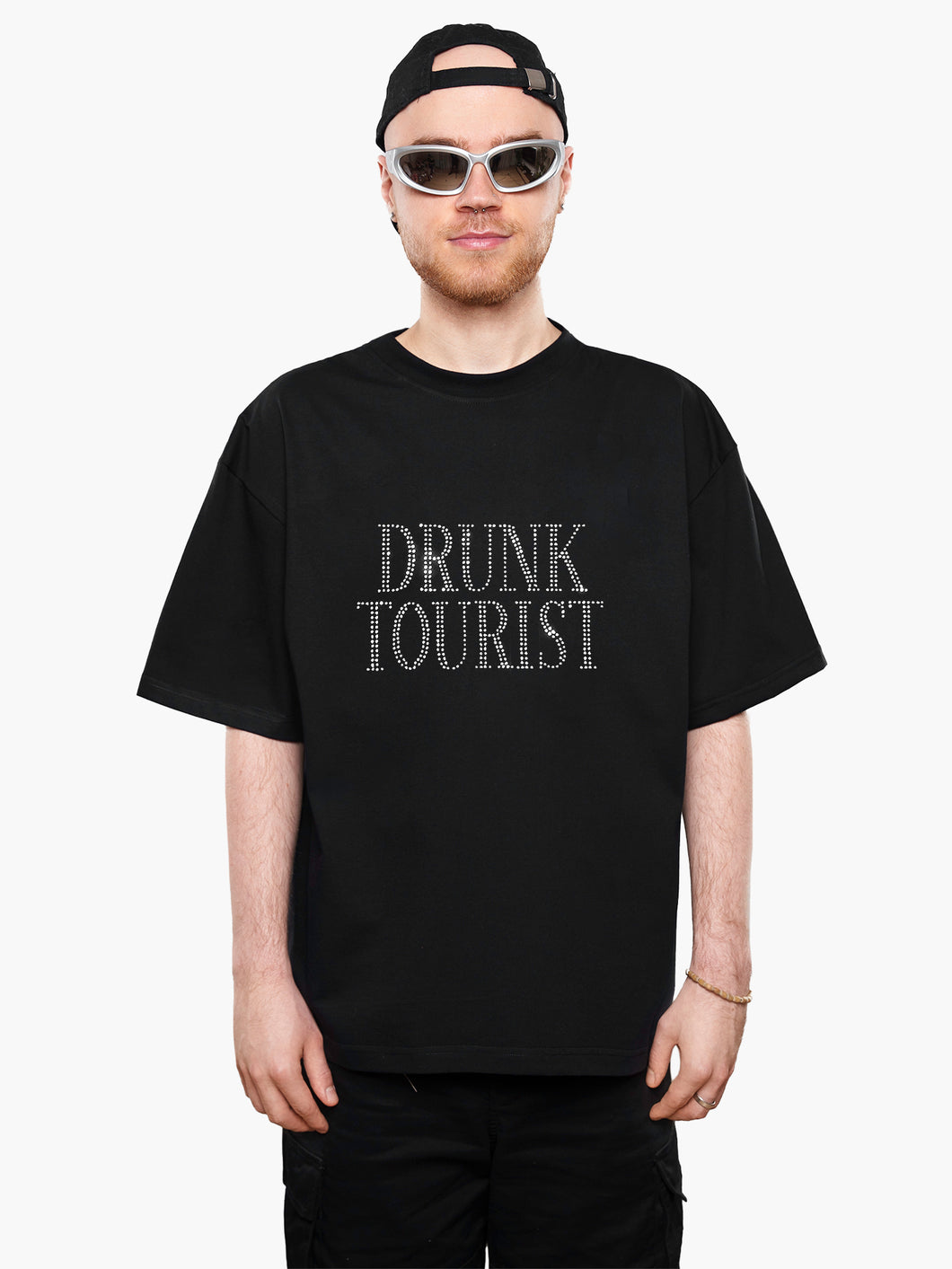 Drunk Tourist Boxy Premium T-shirt