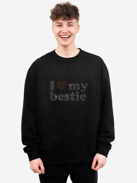 Załaduj obraz do przeglądarki galerii, I Love My Bestie Crewneck Oversize
