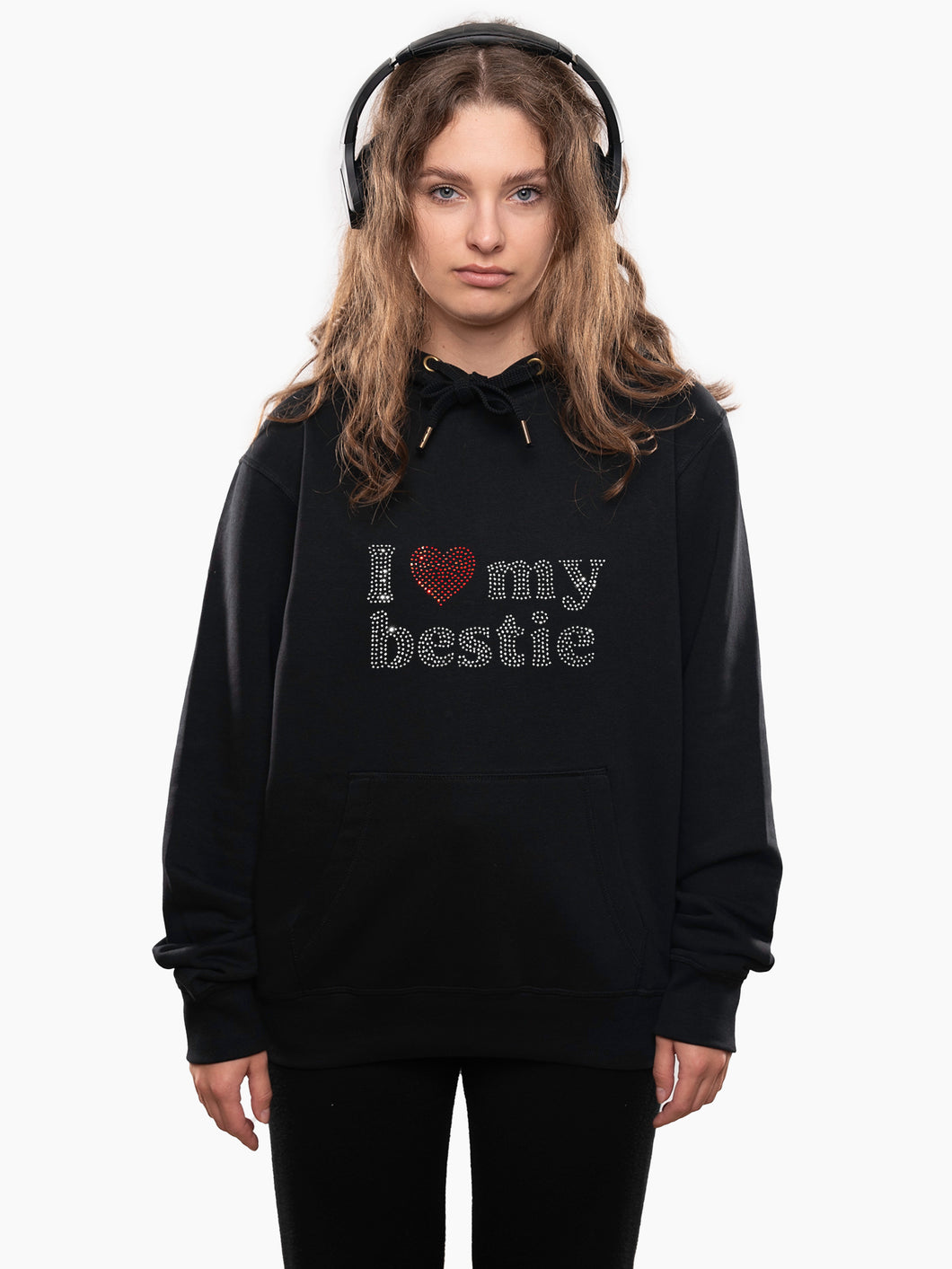 I Love My Bestie Regular Hoodie